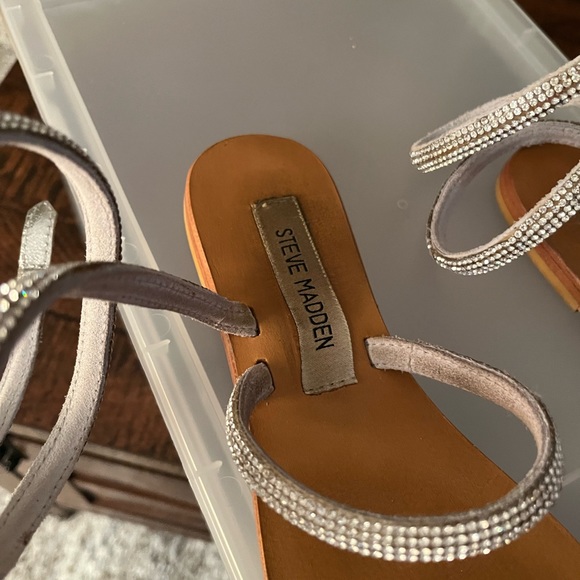 Steve Madden bling Sandals - Picture 4 of 6